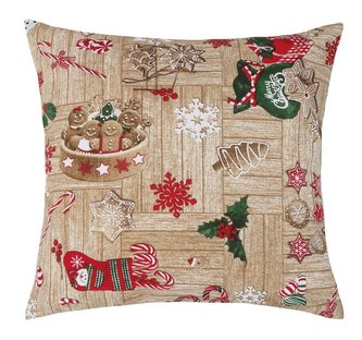 Povláček vánoční - perníkové vánoce - 45x45 cm