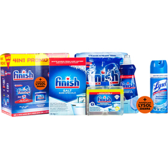 Příslušenství k myčce FINISH FINISH PACK 4 in 1 PŘÍSL.MYČKA