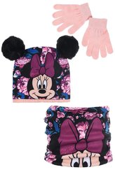 ČEPICE, NÁKRČNÍK A RUKAVICE MINNIE - velikost 54