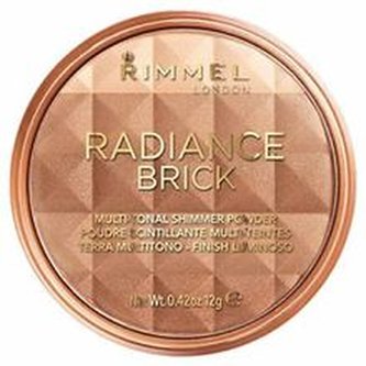 Rimmel London Radiance Brick Bronzer 12 g 002 Medium pro ženy Rimmel London Radiance Brick Bronzer 12 g 002 Medium pro ženy