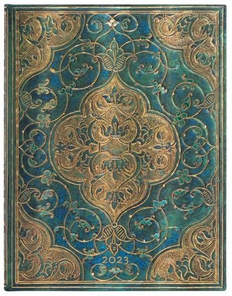 Kalendarz książkowy ultra 2023 Turquoise Chronicle