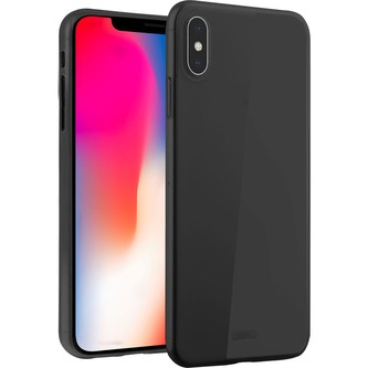 UNIQ Bodycon Matte iPhone XS/X matně černé
