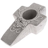 Betonový obal na květináč - kříž, 0/12