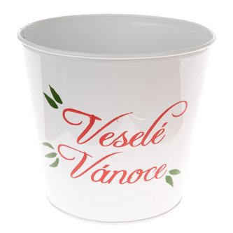 Kovový obal na květináč, 0/120