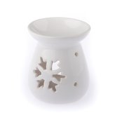 Keramická aromalampa s vločkou, 6/48