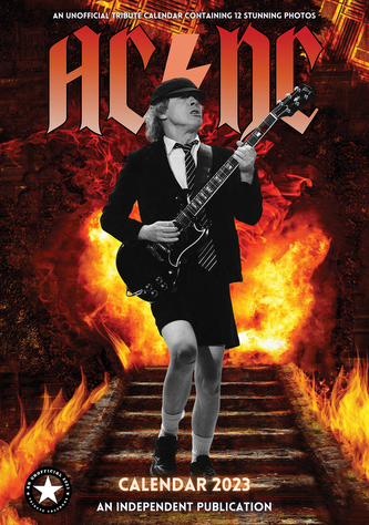 Kalendář 2023: AC/DC (A3 29,7 x 42 cm)