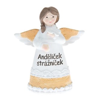 Polyresinový andělíček strážníček, 4/96