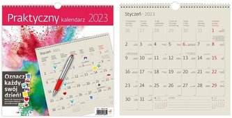 Kalendarz 2023 miesięczny ścienny Praktyczny HELMA Kalendarz 2023 miesięczny ścienny Praktyczny HELMA
