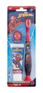 Marvel Spiderman zubní pasta Spiderman 25 ml + zubní kartáček Spiderman 1 ks + kryt na zubní kartáček Spiderman 1 ks