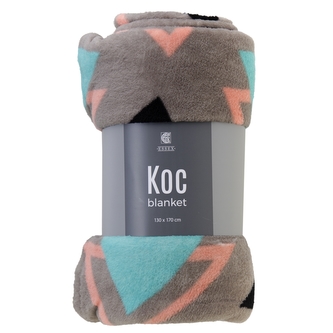 Mikrovláknový pléd - deka KOC geometro 130x170 cm Essex Mikrovláknový pléd - deka KOC geometro 130x170 cm Essex