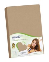 Prostěradlo jersey - cappuccino - 90x200 cm