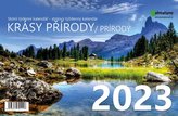 Kalendář 2023 Krásy přírody, stolní, týdenní, 214 x 140 mm