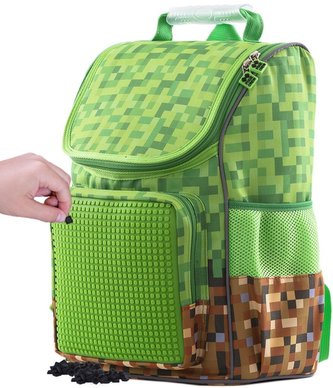 Školní batoh Minecraft: Squares In Game (objem 21 litrů|28 x 37 x 20 cm)