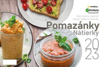 Kalendář 2023 Pomazánky, stolní, týdenní, 214 x 140 mm