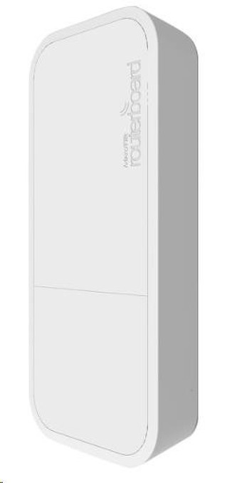 MikroTik wAP, white, 650MHz CPU, 64MB RAM, 1x LAN, integr. 2.4GHz Wi-Fi, 2x2MIMO, 2dBi anténa, vč. L4