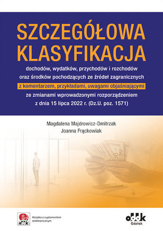 Szczegółowa klasyfikacja dochodów wydatków przychodów i rozchodów oraz śr. pochodzących ze źródeł zagr. (...)