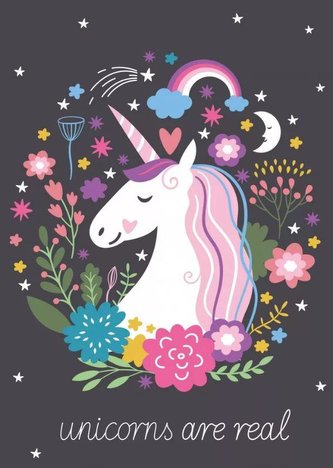 FLÍSOVÁ DEKA UNICORN
