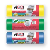 SET 3 KS PYTELŮ DO ODP. KOŠŮ LDPE VIGO,3X 60L/10KS