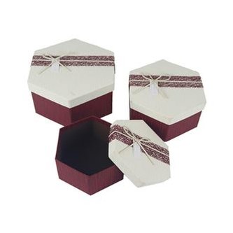 Dárková krabička, sada 3ks 2.jakost A0144/B