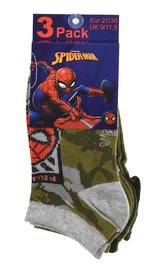 SADA 3 KS PONOŽKY SPIDERMAN - velikost 23-26