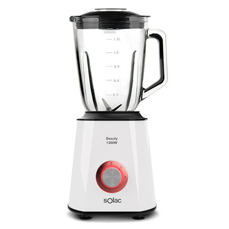Mixér Solac, BV5727, Beauty, stolní, skleněná nádoba, LED osvětlení, 1300 W