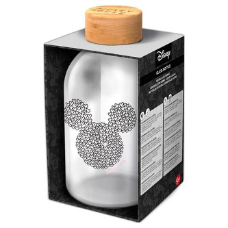 SKLENĚNÁ LÁHEV NA PITÍ MICKEY