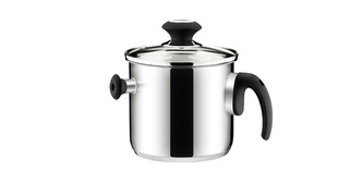 TESCOMA Mlékovar dvouplášťový PRESTO s poklicí pr. 16 cm, 2,0 l