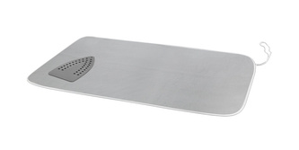 TESCOMA Žehlicí deka na stůl s podložkou pod žehličku FANCY HOME, metalická šedá