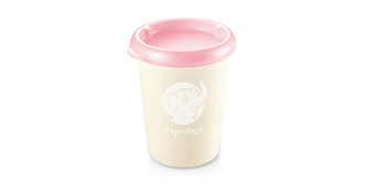 TESCOMA Dóza PAPU PAPI 250 ml, 2 ks, růžová