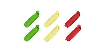 TESCOMA Svorka na sáčky PRESTO 6 cm, 6 ks