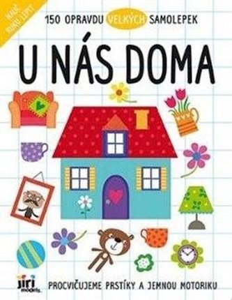 Velké samolepky/ U nás doma