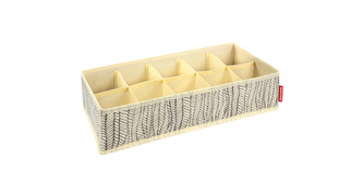 TESCOMA Organizér na ponožky a spodní prádlo FANCY HOME 40 x 18 x 10 cm, smetanová