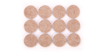 TESCOMA Samolepicí podložky pod nábytek PRESTO pr. 30 mm, 24 ks