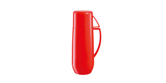 TESCOMA Termoska s hrníčkem FAMILY COLORI 0,75 l, červená