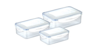 TESCOMA Dóza FRESHBOX 3 ks, 1,0; 1,5; 2,5 l, obdélníková