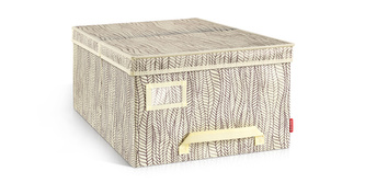 TESCOMA Krabice na oděvy FANCY HOME 40 x 52 x 25 cm, smetanová