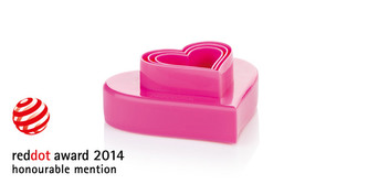 TESCOMA Oboustranná vykrajovátka srdce DELÍCIA  6 velikostí