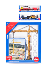 SIKU Super - set 3 stavebních strojů A, 1:87