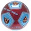 Fotbalový míč FC West Ham United: Signature (velikost 5)