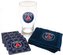 Bar set sklenice s tácky a ručníkem Paris Saint Germain FC: Logo (objem sklenice 570 ml|ručník 24 x 51 cm)
