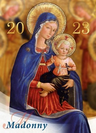 Kalendarz 2023 ścienny Madonny
