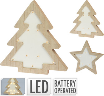 Dekorace Vánoční 10 LED