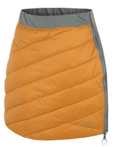 Dámská zimní sukně Freez L mustard/dk. grey green - L