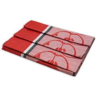 HOME ELEMENTS Set utěrek z egyptské bavlny 50*70 cm, 3 ks, Jablíčka