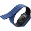 UNIQ Revix oboustranný řemínek pro Apple Watch 45/44/42mm Caspian (modrý/černý)