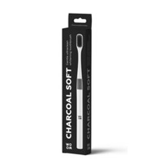 WOOM Zubní kartáček Charcoal Soft - černý unisex