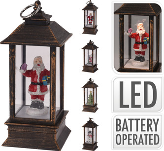 Lucerna Vánoční LED 14 cm