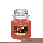 Yankee Candle Aromatická svíčka Classic střední Apple & Sweet Fig 411 g unisex