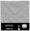 barevná obálka 155X155 STŘIBRNÁ METALICKÁ, 3 kusy, 100 gm2, olizová