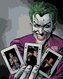 Malování podle čísel 40 x 50 cm Batman - Joker a karty
